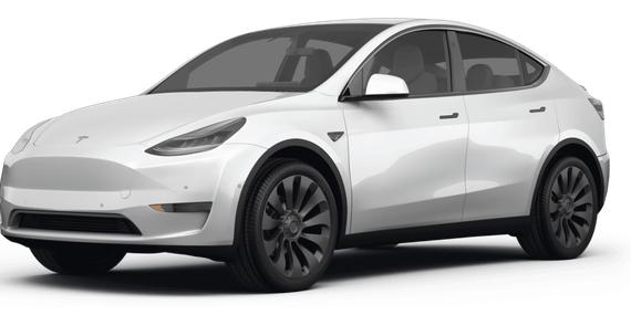 TESLA MODEL Y 2022 7SAYGDEF7NF375477 image